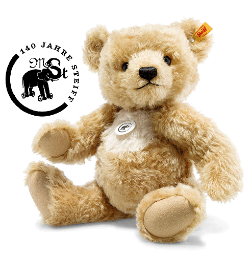 Steiff 140th Anniversary Paddy Teddy Bear with FREE Gift Box 027222