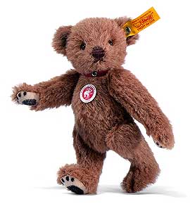 Classic 18cm Brown alpaca teddy bear by Steiff 027710