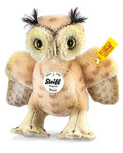 Steiff Wittie Owl - spotted beige 033131