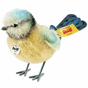 Steiff Piccy Classic Blue Tit with Gift Box 033360