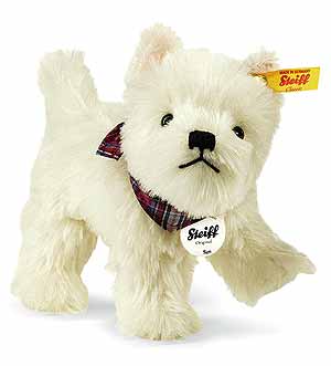 Steiff Sam West Highland Terrier Classic Dog  033513
