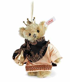Steiff Caspar Christmas Teddy Bear Ornament 034084