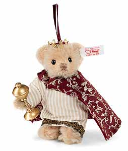 Steiff Teddy bear Melchior Christmas Ornament 034138