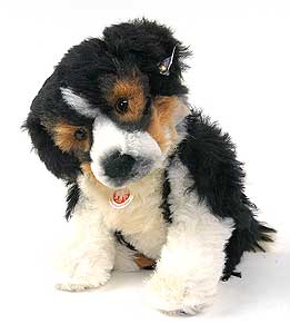 Steiff Jackie Masterpiece Australian Shepherd Puppy - 036576