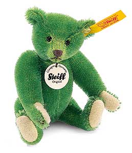 Steiff 1908 Miniature Green Teddy Bear 039485