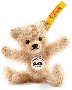 Steiff Gold Mohair Mini Teddy Bear EAN 039591