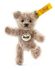 Steiff Sand Mohair Mini Teddy Bear 039638