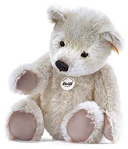 Classic 35cm White soft Teddy Bear by Steiff 039676