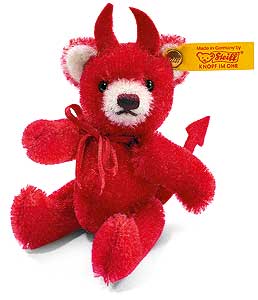 LITTLE DEVIL Mini Teddy Bear by Steiff 039843