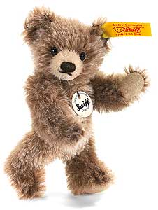 Steiff Classic Brown Miniature Teddy Bear With Gift Box 040023