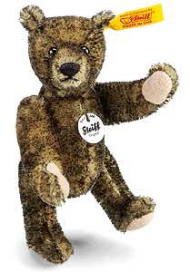 Steiff Miniature Teddy Bear - green tipped 040269