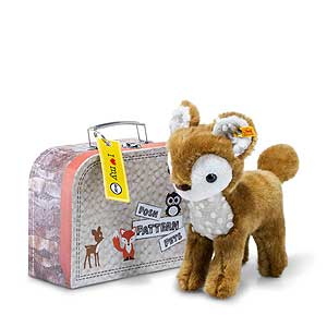 Steiff Darlin Deer With Suitcase 045486