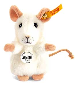 Steiff PILLA white Mouse 056215