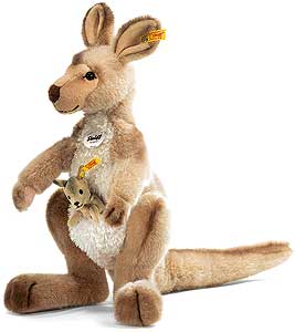 Steiff KANGO Kangaroo With Baby 064623