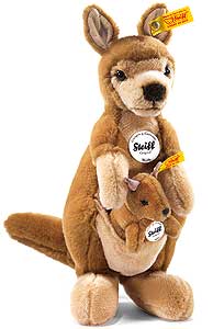 WALLY Kangaroo with Willy by Steiff 064630
