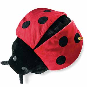 Steiff Large Ladybird Cushion  067044