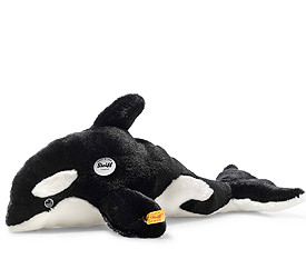 Steiff Ozzie Orca with Squeaker 067525