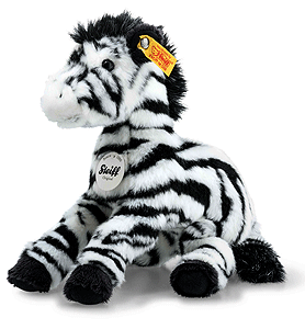 Steiff Zippy Dangling Zebra 068881