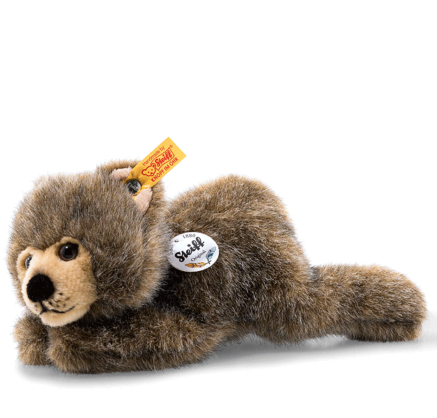 Steiff Basti Brown Lying Bear 069376