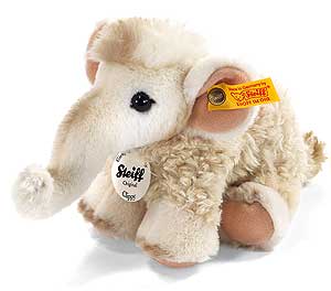CLIPPY baby Mamoth (cream/brown) by Steiff 072314