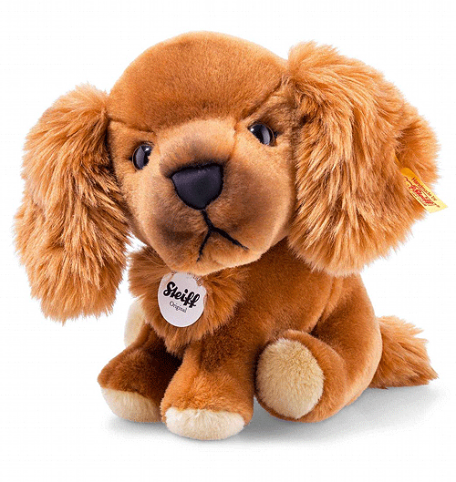 Steiff Big Head Elliot Dog 079764