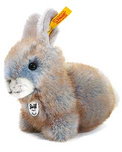 HOPPEL 14cm Grey Rabbit by Steiff 080074