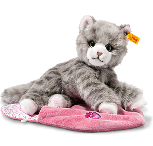 Steiff Cindy Cat in Heart Bag 099304