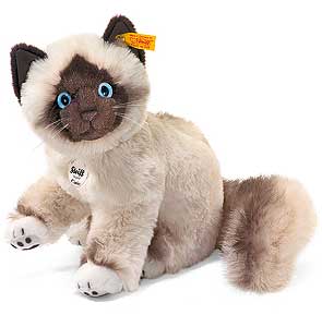 CATTIE Sacred Birman Cat by Steiff  099458