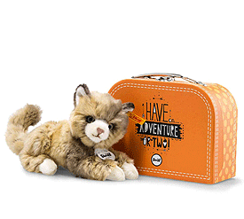 Steiff Lucy Cat in Suitcase 099472