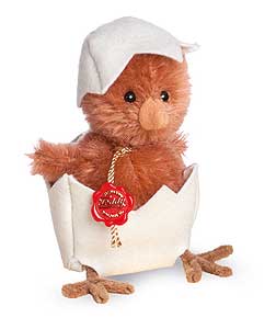 Teddy Hermann Brown Chick in Egg 101123