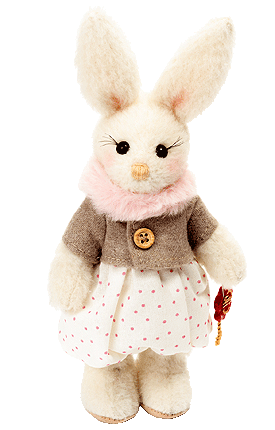 Teddy Hermann Kristin Rabbit Girl 101154