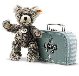Steiff Lommy Teddy Bear in suitcase 109911