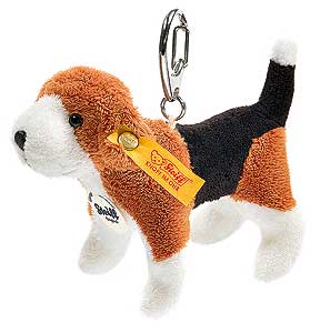 Steiff Beagle Keyring EAN 110313 Steiff Beagle Keyring EAN 110313
