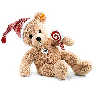 FYNN Teddy Bear with cap and lolly by Steiff 111549