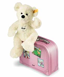 Steiff Lotte Teddy Bear in Pink Suitcase 111563-2018