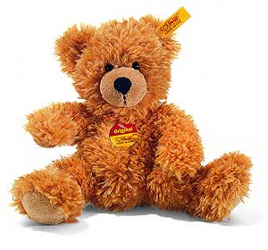 FYNN 28cm Reddish Brown Teddy Bear by Steiff 111693
