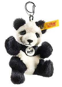 Steiff Panda Bear Keyring  112102