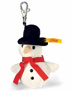 Steiff Frosty Snowman Keyring 112331