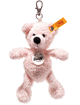Steiff Lotte Teddy Bear Pink Keyring 112515