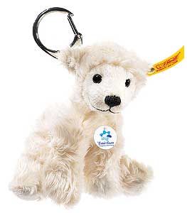 Steiff FLOCKE Polar Bear Keyring EAN 113192