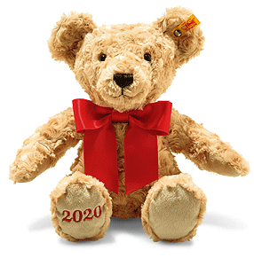 washable teddy in gift box EAN 012273 35cm jointed Steiff Petsy bear 