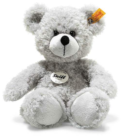 Steiff Fynn 28cm Grey Teddy Bear 113789