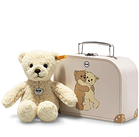 Steiff Mila Teddy bear in suitcase 114038