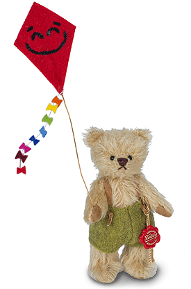 Teddy Hermann Mabel Miniature Teddy Bear with kite 117353