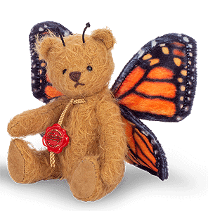 teddy bear butterfly