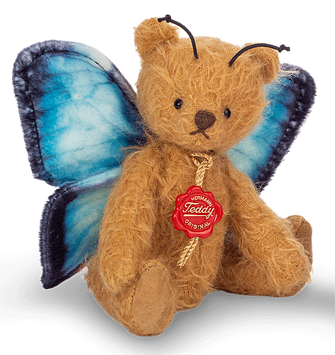 Teddy Hermann Blue Butterfly Bear 117490