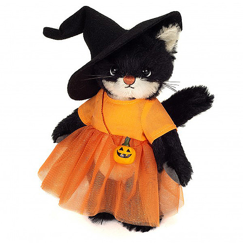 Teddy Hermann Harriet Halloween Cat 117544