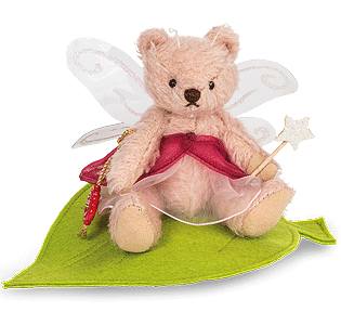Teddy Hermann Pink Fairy Miniature Teddy Bear 117605