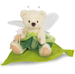 Teddy Hermann White Fairy Miniature Teddy Bear 117612