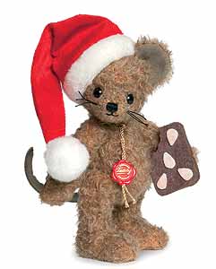 Teddy Hermann Christmas Mouse 148180